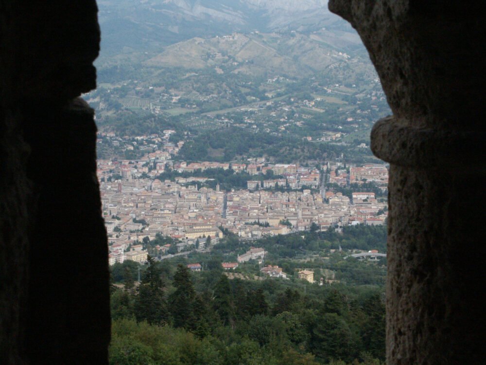 Eremo di San Marco - panorama su Ascoli – rinnovo patente ad Ascoli Piceno