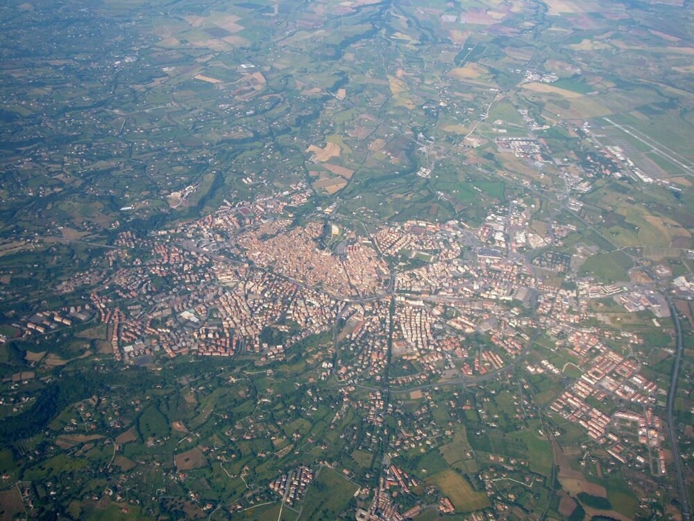 Montefiascone Vista aerea – rinnovo patente a Viterbo
